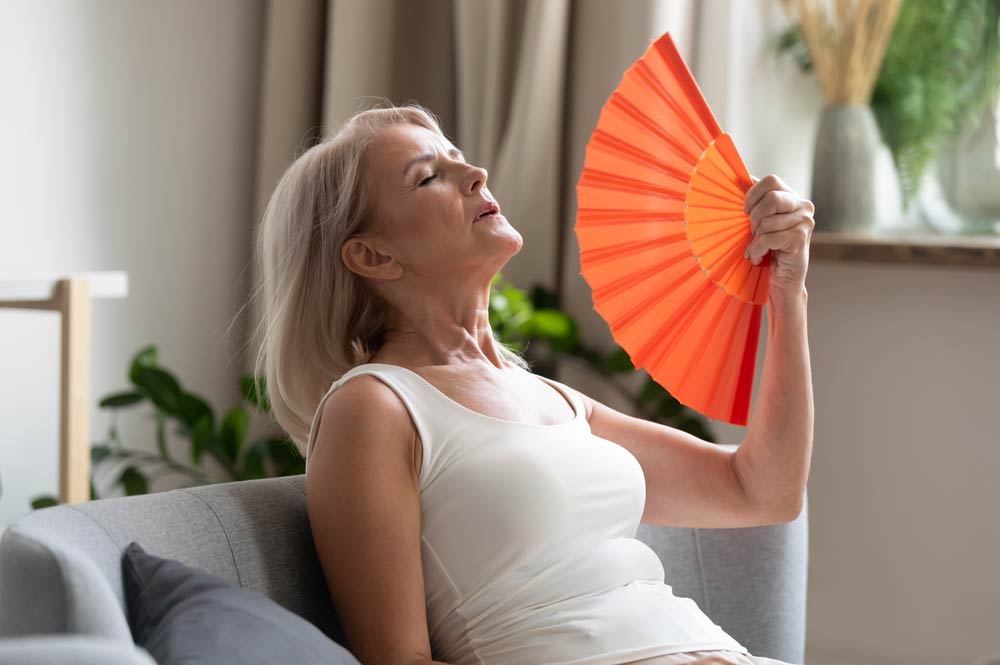 donna in menopausa segue chetogenica