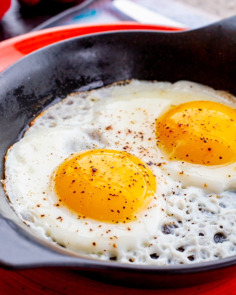 uova-fritte Uova e chetogenica: come e quanto mangiarle?