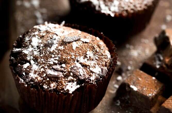 muffin cocco cacao