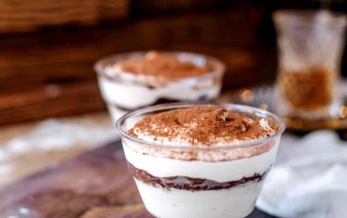 tiramisu chetogenico al cocco