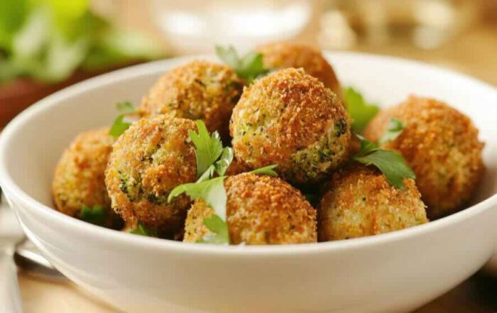 polpette zucchine e formaggio