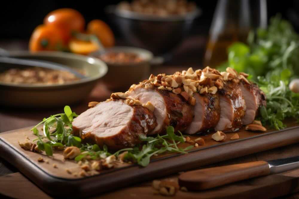 filetto maiale nocciolato