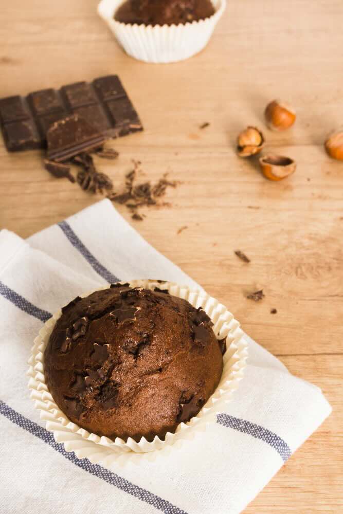 muffin proteico gianduia