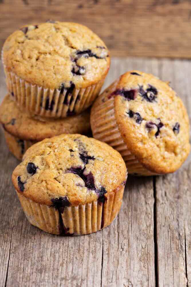 muffin-mirtilli Keto muffin ai mirtilli: lo spuntino low carb perfetto in ogni momento della giornata