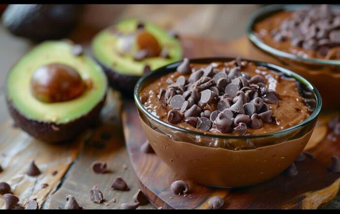 dolce mousse avocado cacao