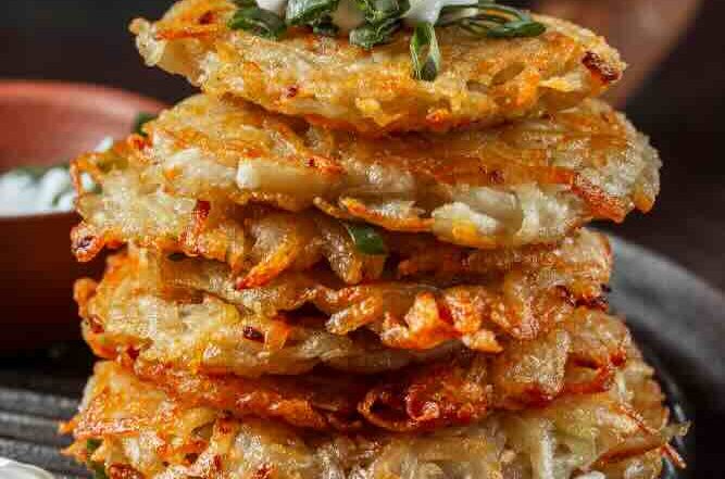 pancakes salati alle carote