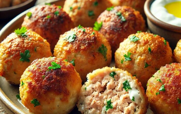 polpette low carb tonno e ricotta